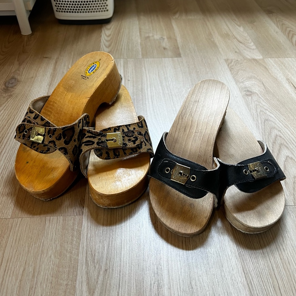 70s Vintage Dr. Scholl’s Clogs